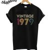 40th Birthday Gift Vintage 1979 T-Shirt