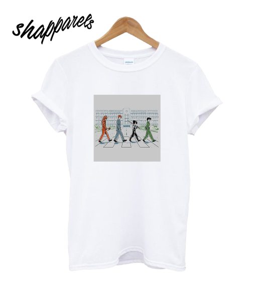 Yu Yu Hakusho Abbey Road T-Shirt