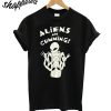 Aliens are Cumming T-Shirt