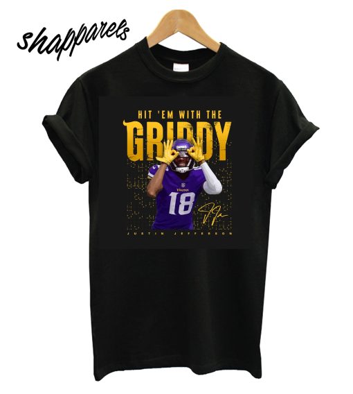 Justin Jefferson Griddy T-Shirt