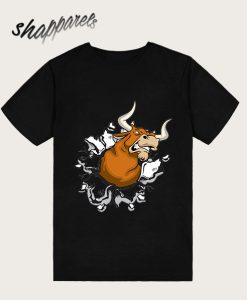 Cattle Ox Bull graphics bull mammal T-Shirt TPKJ3