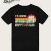 Happy EW 100th Day Of School Teacher Kids T-Shirt TPKJ3