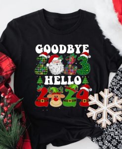 Goodbye 2023 Hello 2024 T Shirt