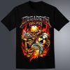 Vintage heavy metal concert DEGADETH t shirt