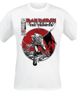 Iron Maiden x Marvel The Trooper T Shirt