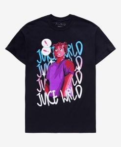 Juice WRLD Anime Portrait T-Shirt