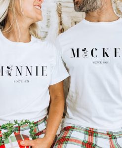 Minnie Mickey Matching Couple T-Shirt