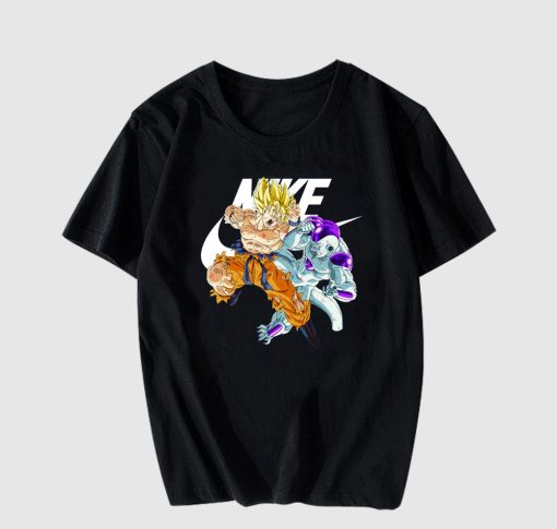 Nike Son Goku Vs Frieza Dragon Ball Z Fighting T-shirt