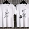 beauty and the beast valentine couple shirt