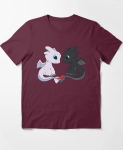 Toothless & Light Fury Design T-Shirt