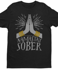 Namastay Sober T-shirt