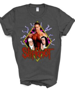 John Cena Paris and Nicole Nuns Slipknot funny t shirt