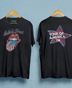 The Rolling Stones Tour Of America ’78 Two Sided T-shirt