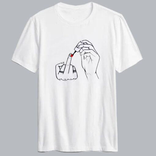 Feminism Nail Polish T-shirt