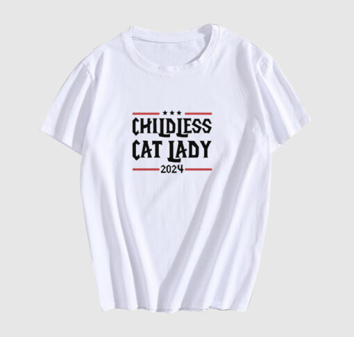 Childless Cat Ladies Vote Kamala T Shirt