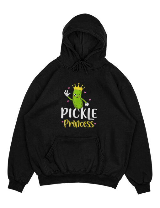 Pickle Princess Pickle Cucumber Girl Hoodie